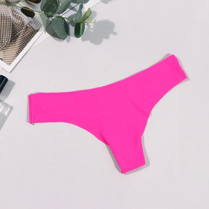 Hot Silk Seamless Thong – Low Rise