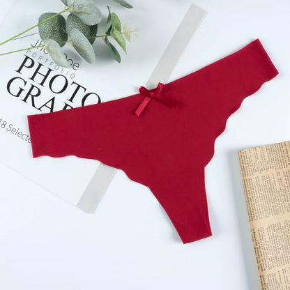 Hot Silk Seamless Thong – Low Rise