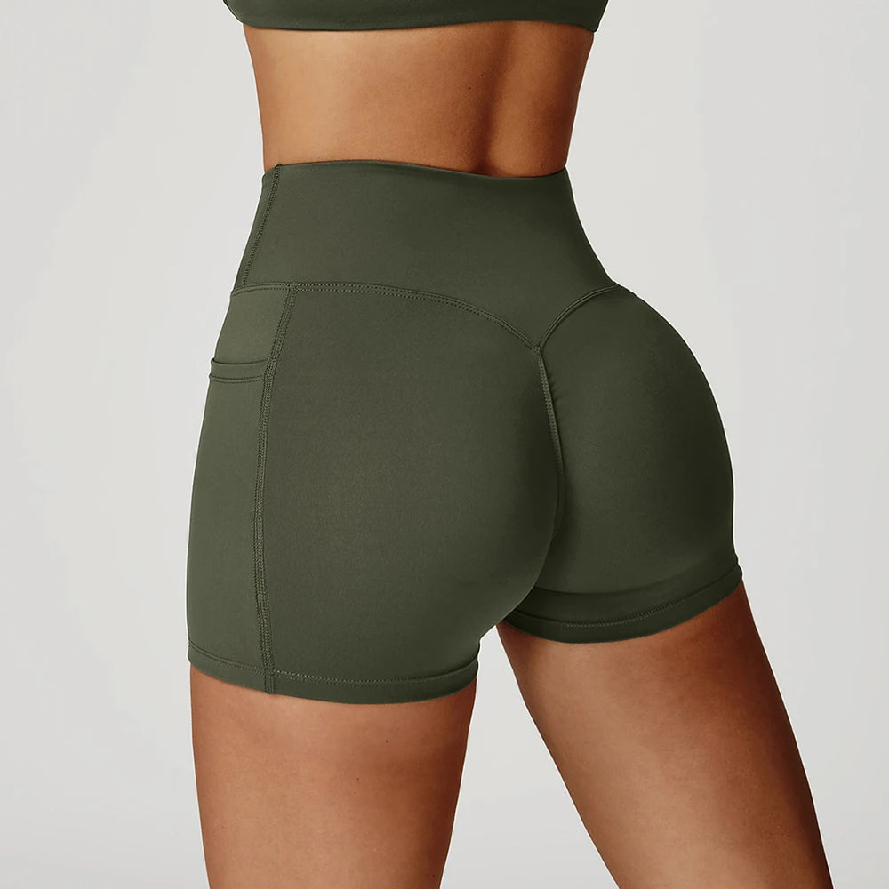 CurveFlex Cross-Waist Shorts