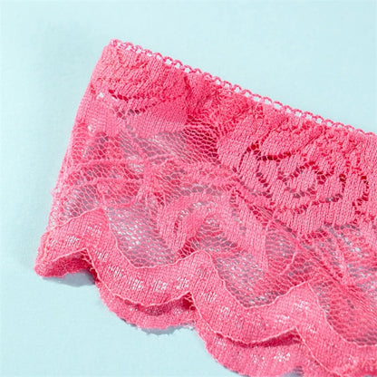 Women Sexy Lace Briefs Comfort G-String Thongs