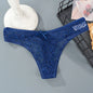 Lace Cotton Thong – Low Waist