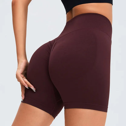 High Waist Seamless Shorts