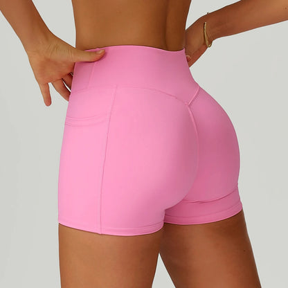 CurveFlex Cross-Waist Shorts