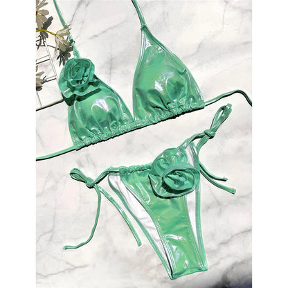 BloomStrap 3D Flower Bikini Set