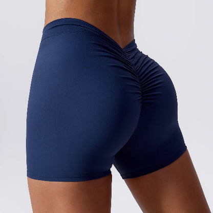 Women Yoga Shorts High Waist Lifting Scrunch Butt