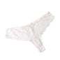 Lace Bow Hollow Thong