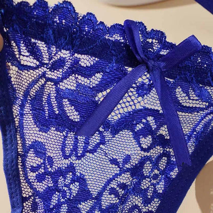 Adjustable Lace Hollow Thong – Low Rise