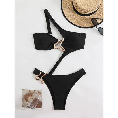 SculptEdge One-Shoulder Swimsuit