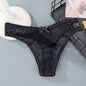 Lace Cotton Thong – Low Waist