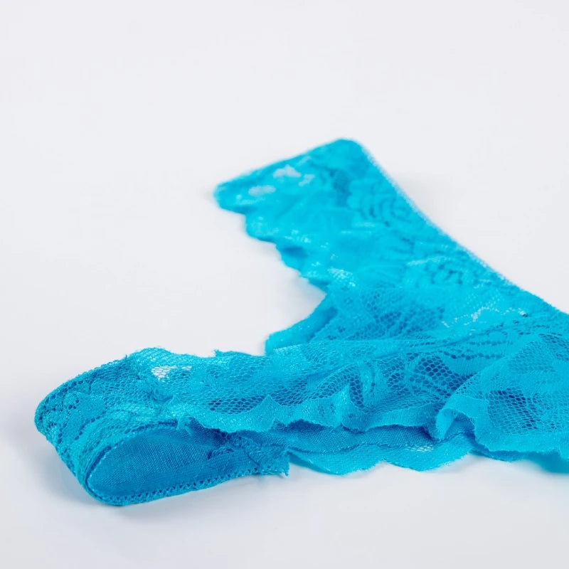Women Sexy Lace Briefs Comfort G-String Thongs