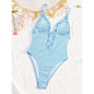 FloraVibe Ruffle Halter Swimsuit