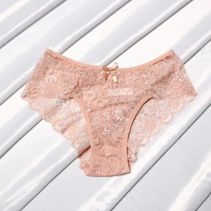 Lace Bow Hollow Thong