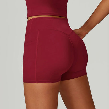 CurveFlex Cross-Waist Shorts