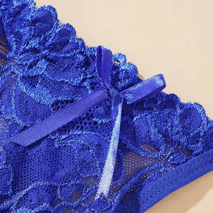 Adjustable Lace Hollow Thong – Low Rise