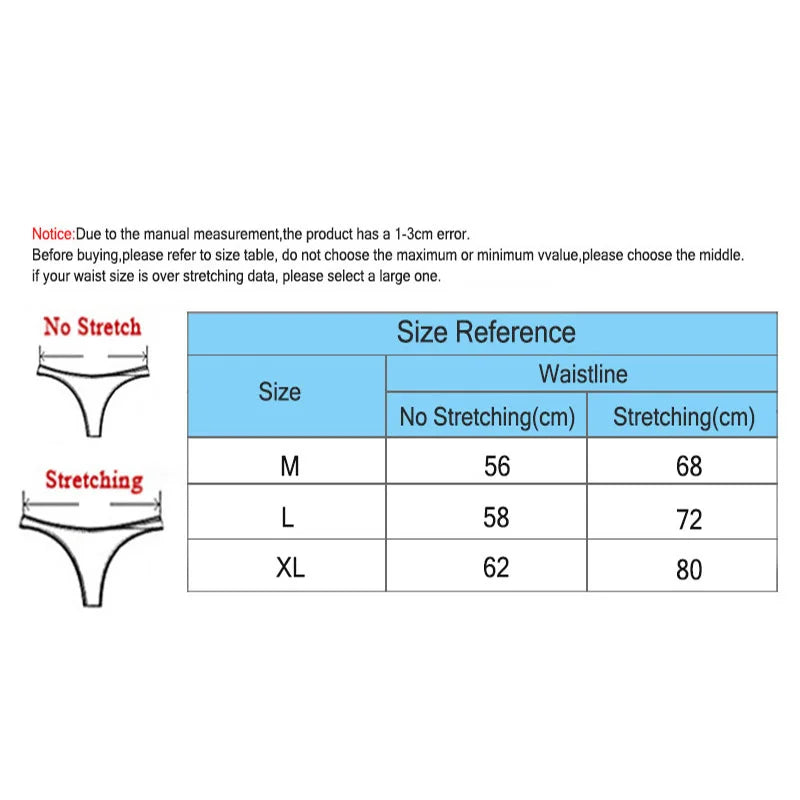 Women Sexy Lace Briefs Comfort G-String Thongs
