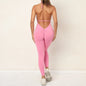 Gym Set Women Clothes Workout Yoga Suit Sportswear Women Sports Jumpsuit Fitness Rompers Stretch Female Push Up Workout Jumpsuit