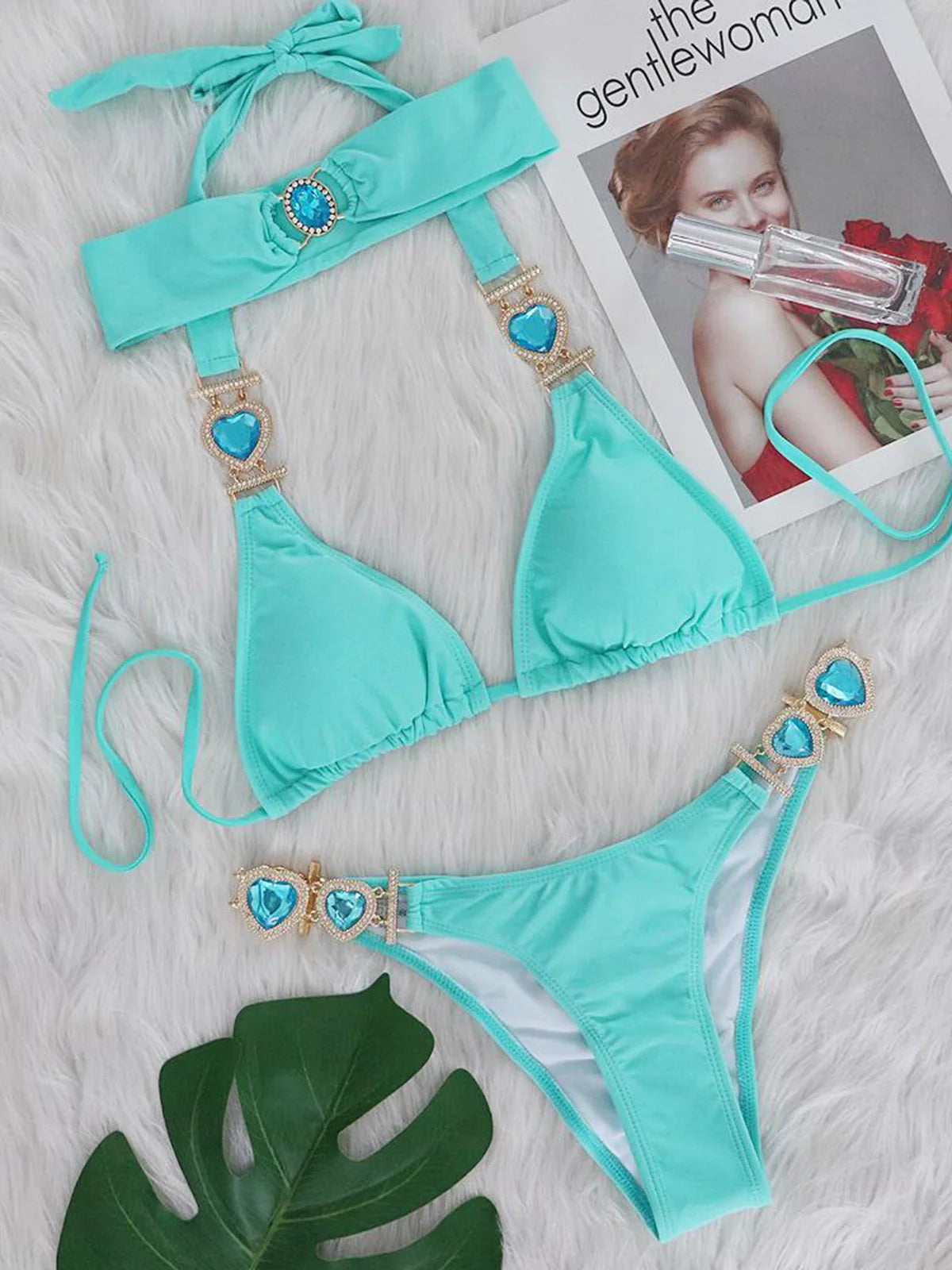 Love Diamond Halter Bikini